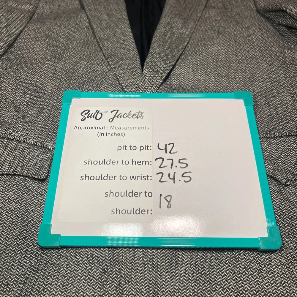Circle S Dallas Texas Mens‎ Gray Tweed Western Sport Coat Blazer Suit Jacket 40R